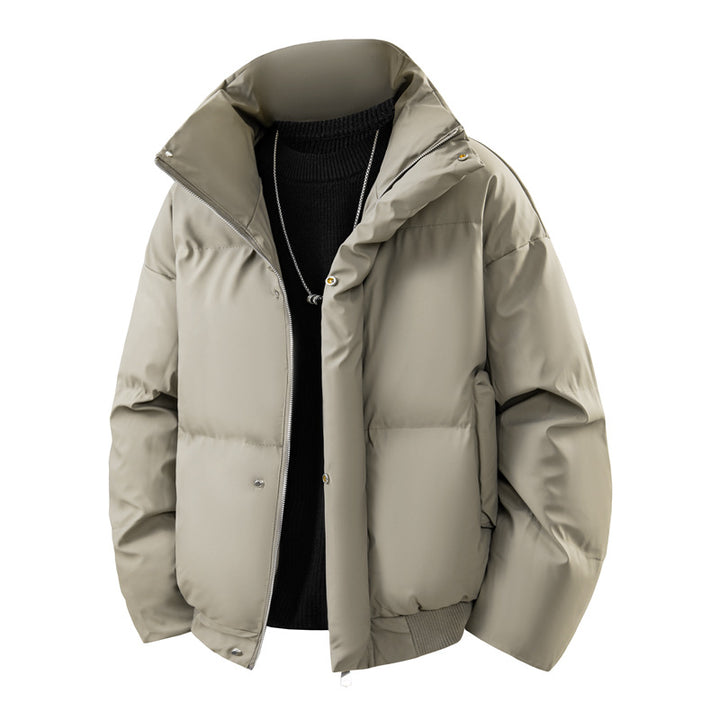 Elegant women's down jacket with high collar and insulating padding Lune London