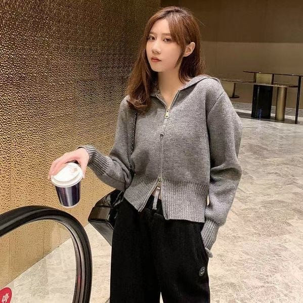 Hooded zip jacket for women Lune London