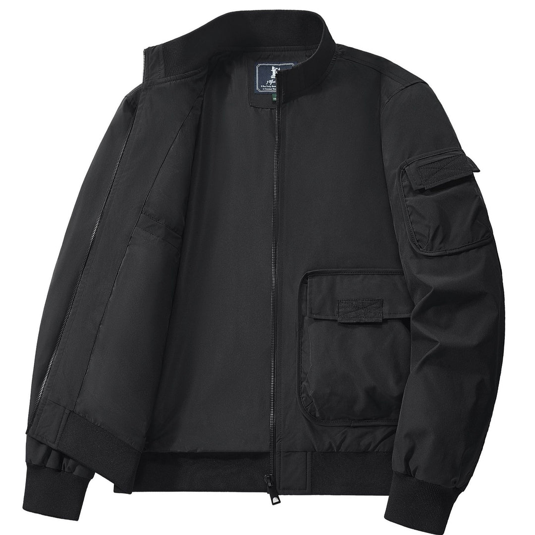Trendy bomber jacket for men with functional pockets Lune London