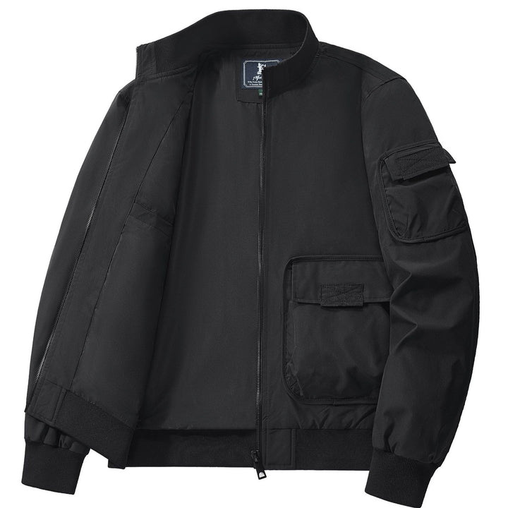 Trendy bomber jacket for men with functional pockets Lune London