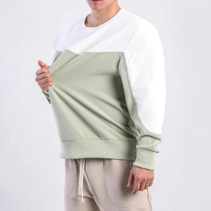 Women's Sweatshirt with Modern Structural Design Lune London
