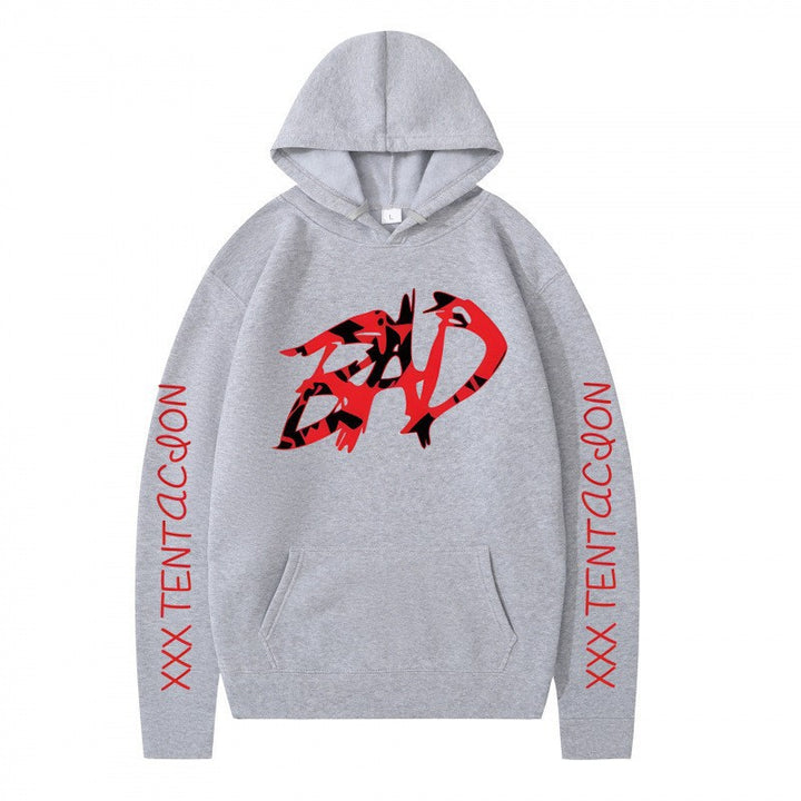 Women's hoodie with eye-catching graphic print and casual cut Chic & Stil