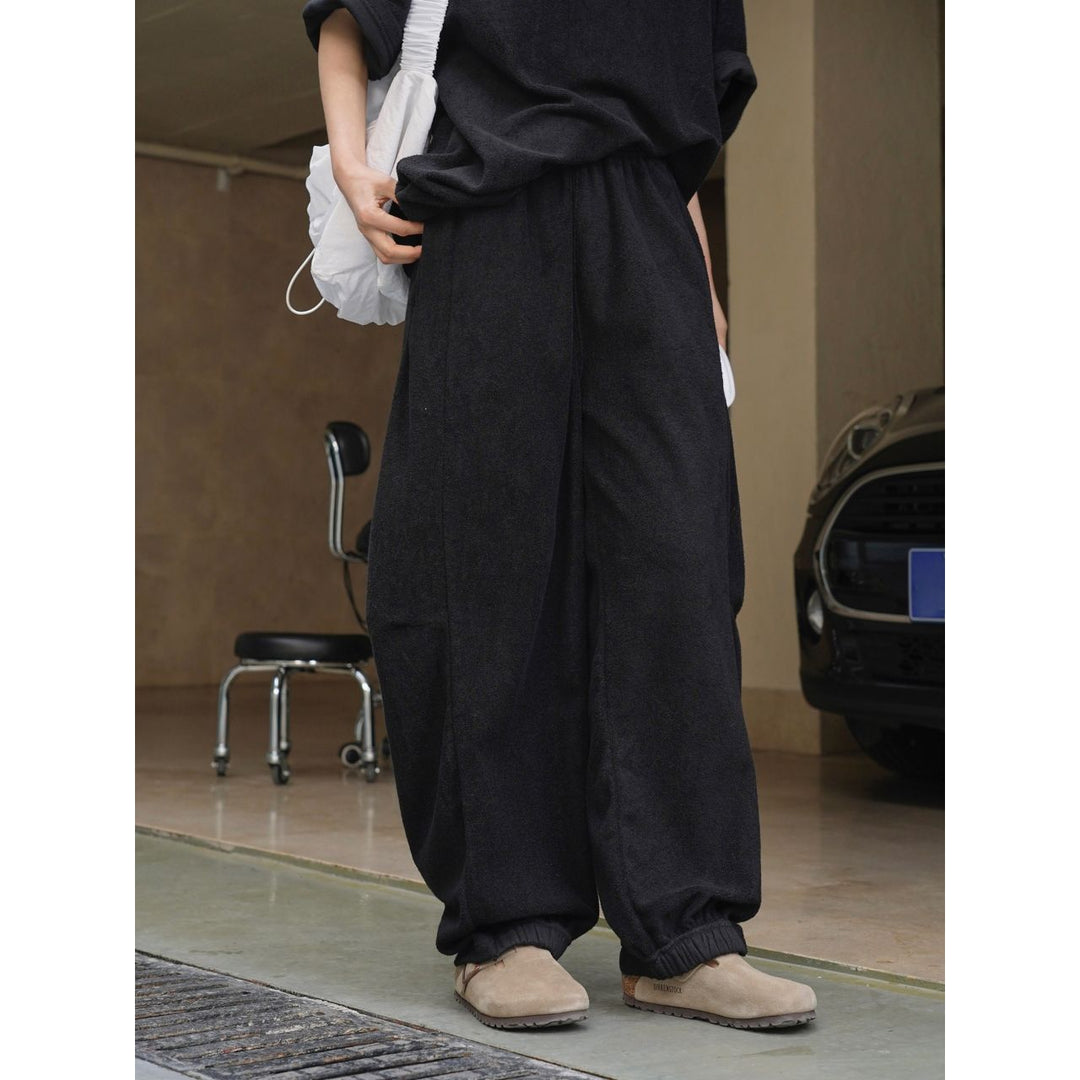 Pantalons de loisirs confortables pour femmes avec taille élastique et coupe décontractée Chic & Stil