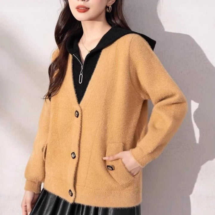 Cardigan cosy pour femmes avec détails de boutons nobles Chic & Stil