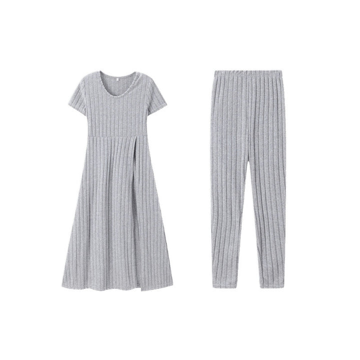 Comfortable knitted dress for women and leggings set Lune London