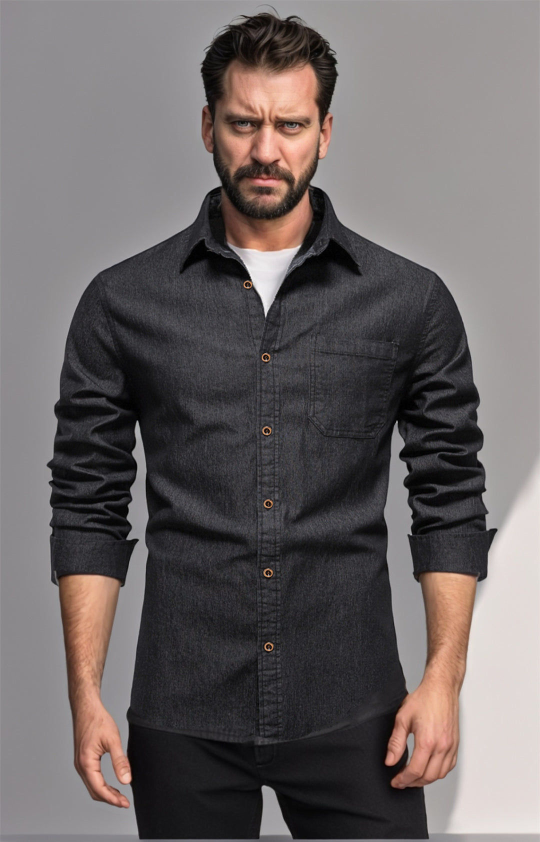 Lune London Men's Denim Shirt