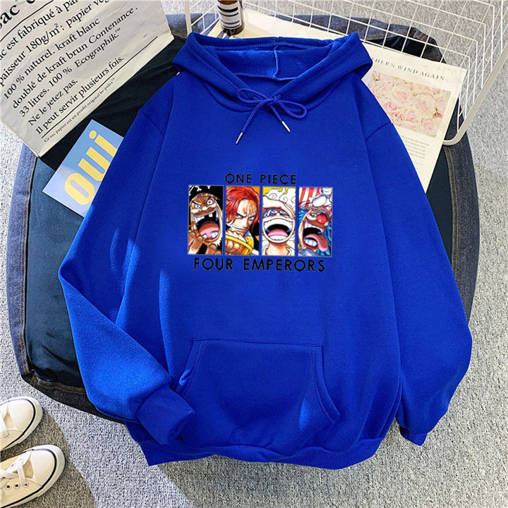 Women's hoodie with unique anime design Chic & Stil