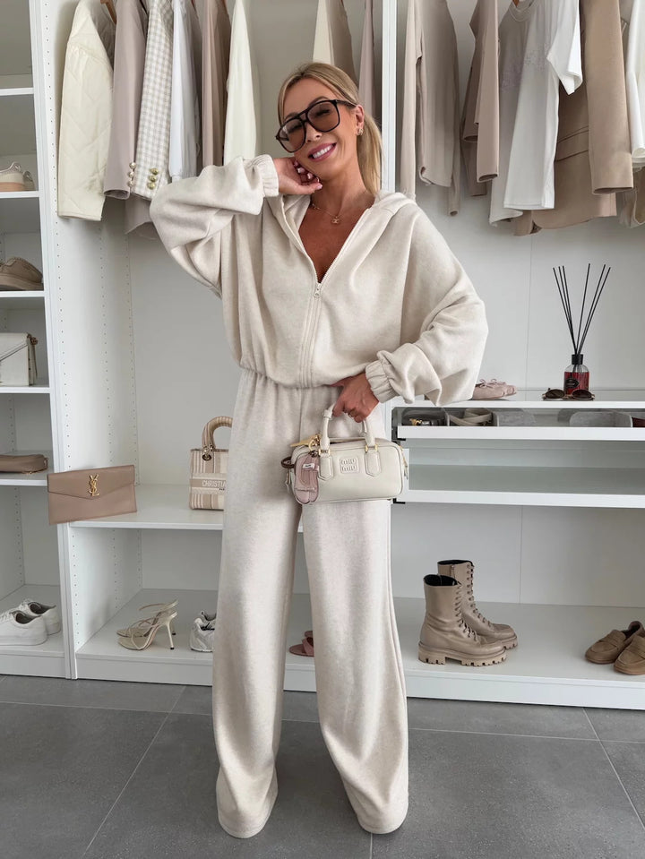 Ladies luxurious hooded sweatshirt costume Lune London