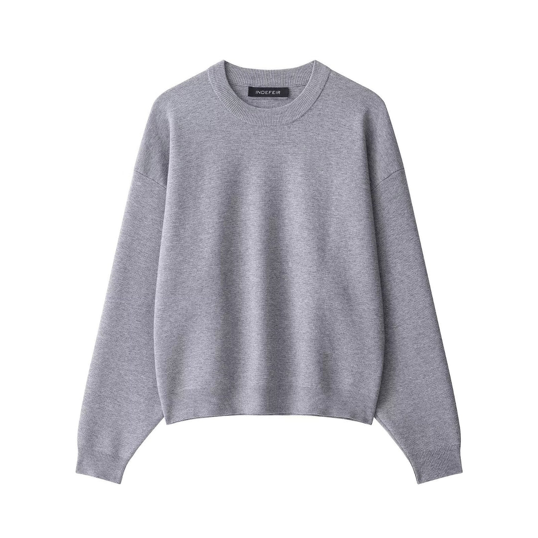 Casual sweatshirt for women with a loose fit and a modern round neck Lune London