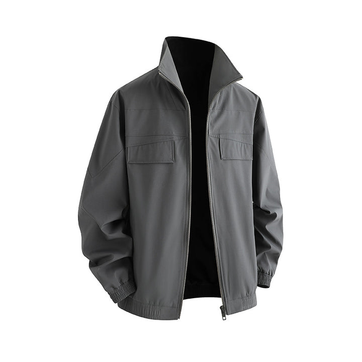 Leisure jacket for men with practical pockets and high collar Lune London
