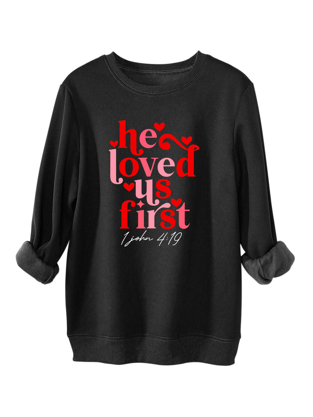 Sweat-shirt pour femmes avec slogan amical et coupe décontractée Chic & Stil