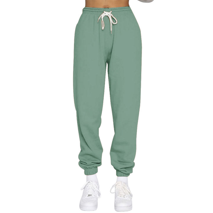 Comfortable women's joggers with adjustable waistband and elastic cuffs Lune London