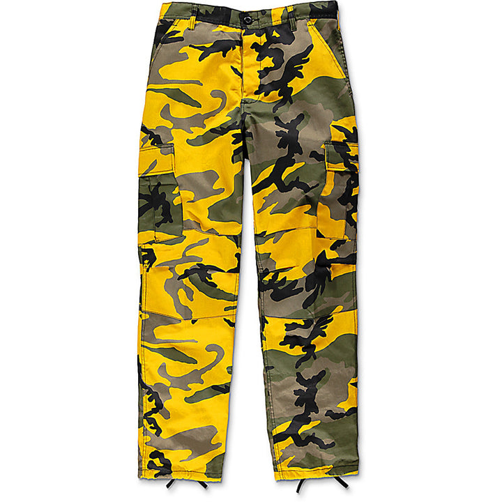 Men's camouflage cargo pants with versatile pockets Lune London