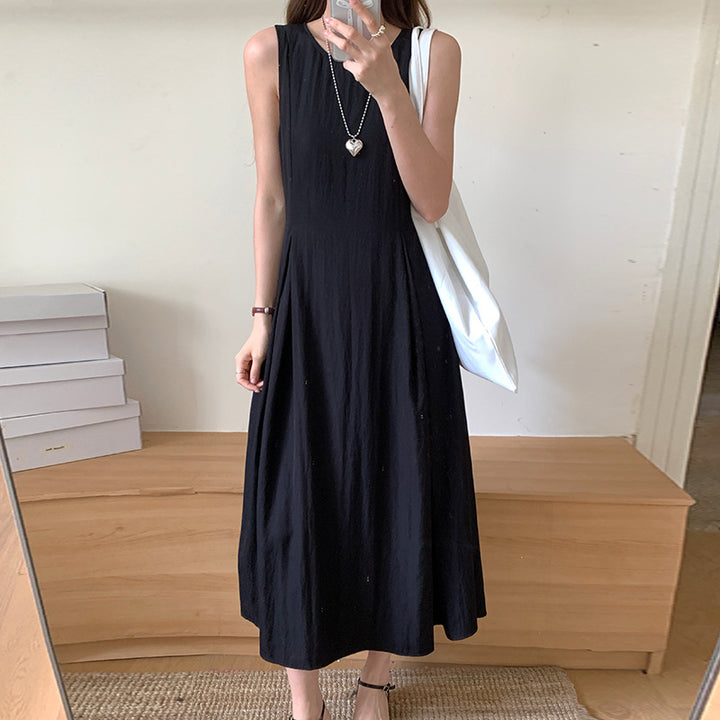 Lune London Sleeveless A-Line Maxi Dress for Women