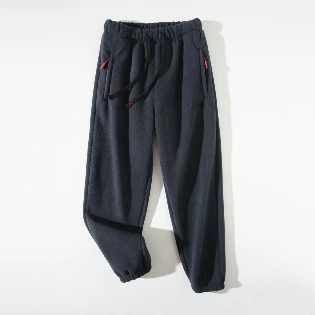 Pantalons en polaire fluides pour femmes avec taille réglable Chic & Stil
