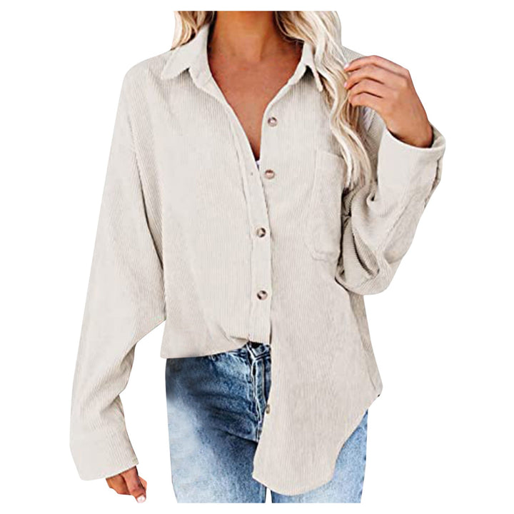 Women's Plus Size Cord Blouse Lune London
