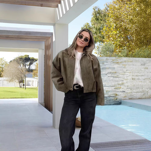 Short jacket for women in a vintage urban style Lune London