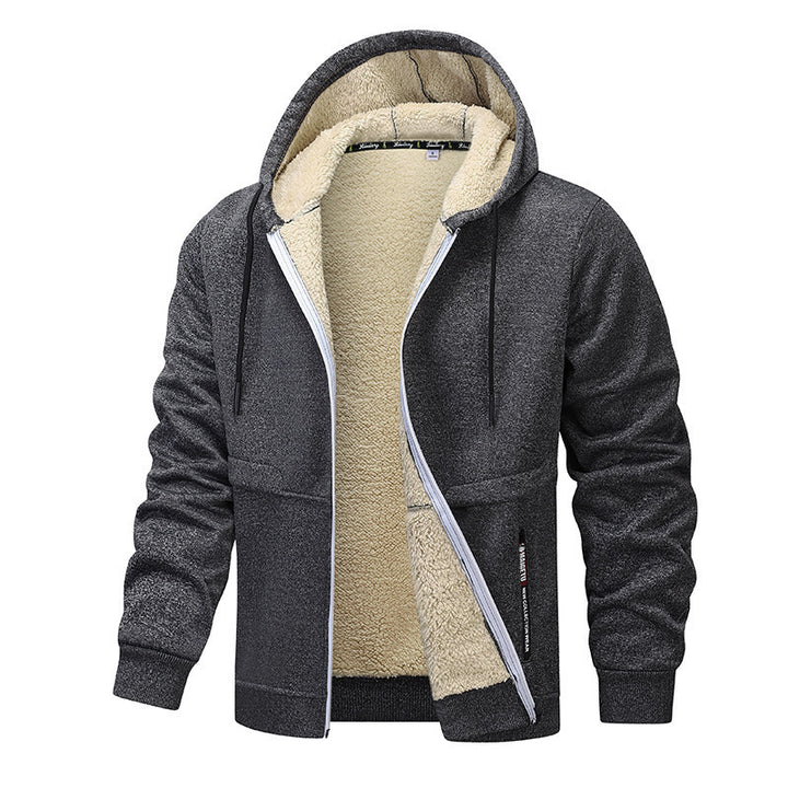 Comfortable fleece jacket for men with high-quality interior Lune London