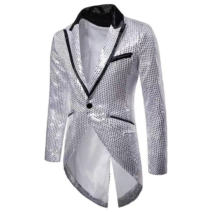 Elegant and shiny men's blazer with a chic cut Lune London
