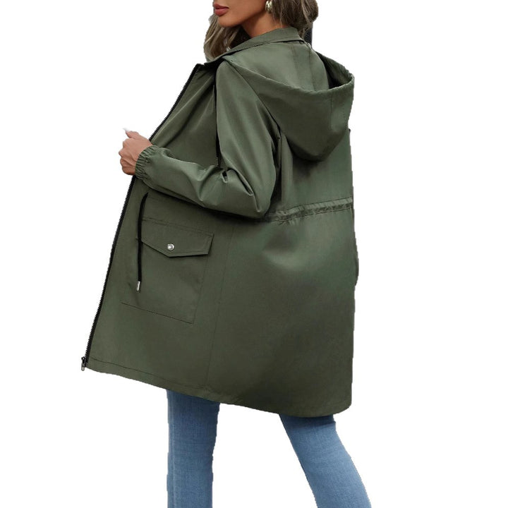 Leisure jacket for women with adjustable waist and practical outer pockets Lune London