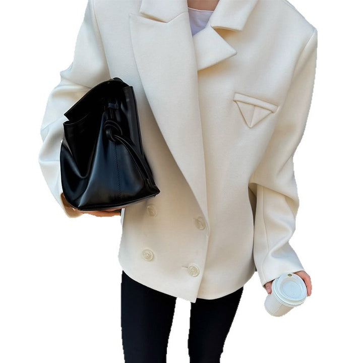 Oversized wool blazer for women Lune London