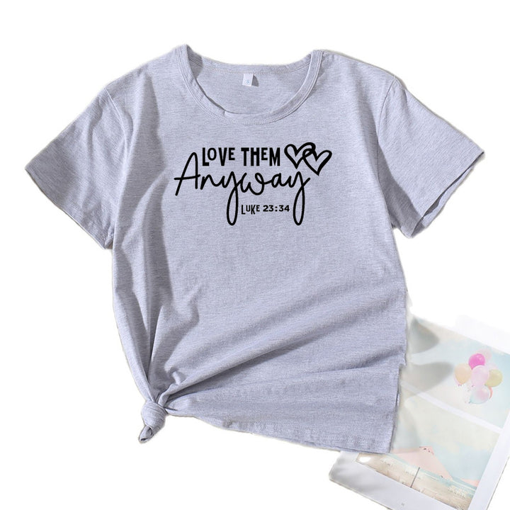 Women Inspirational Quote Graphic T-shirt Lune London
