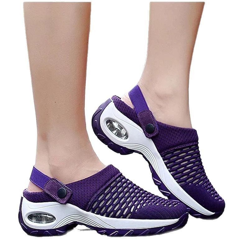 Women Breathable Mesh Clogs Lune London