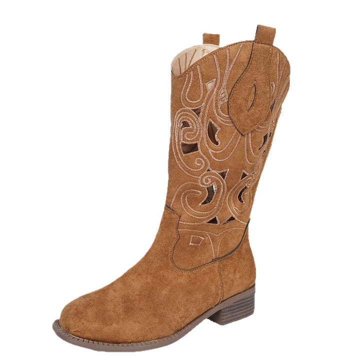 Ladies' boots with artistic anatomical design Lune London