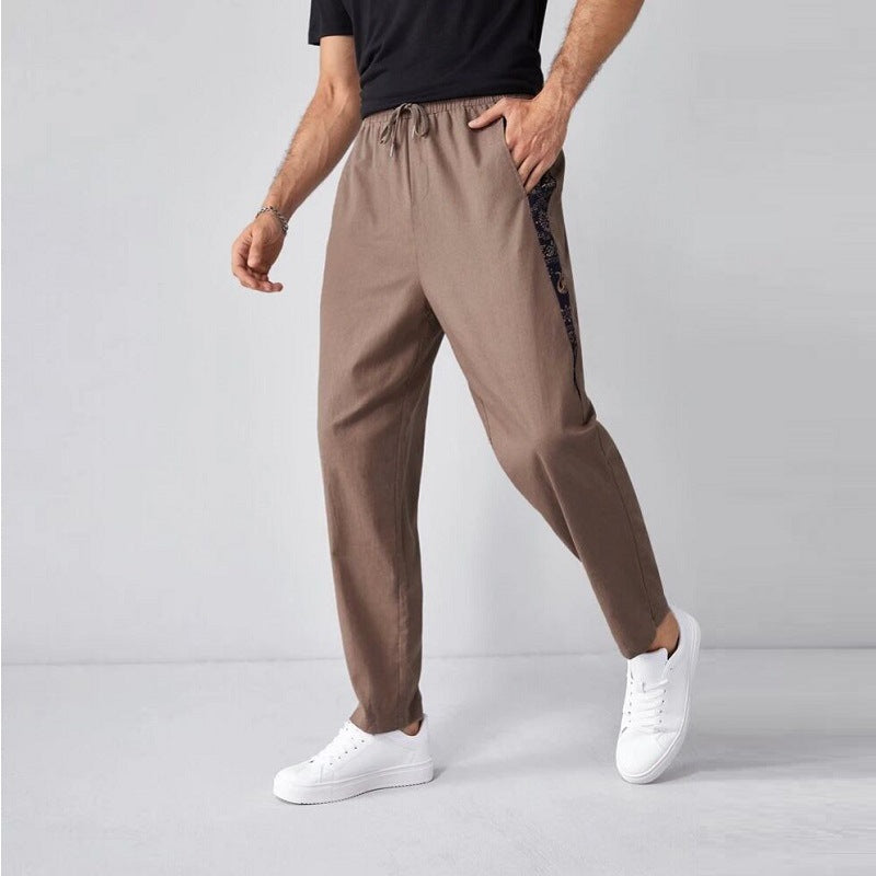 Casual and comfortable linen pants for men Lune London