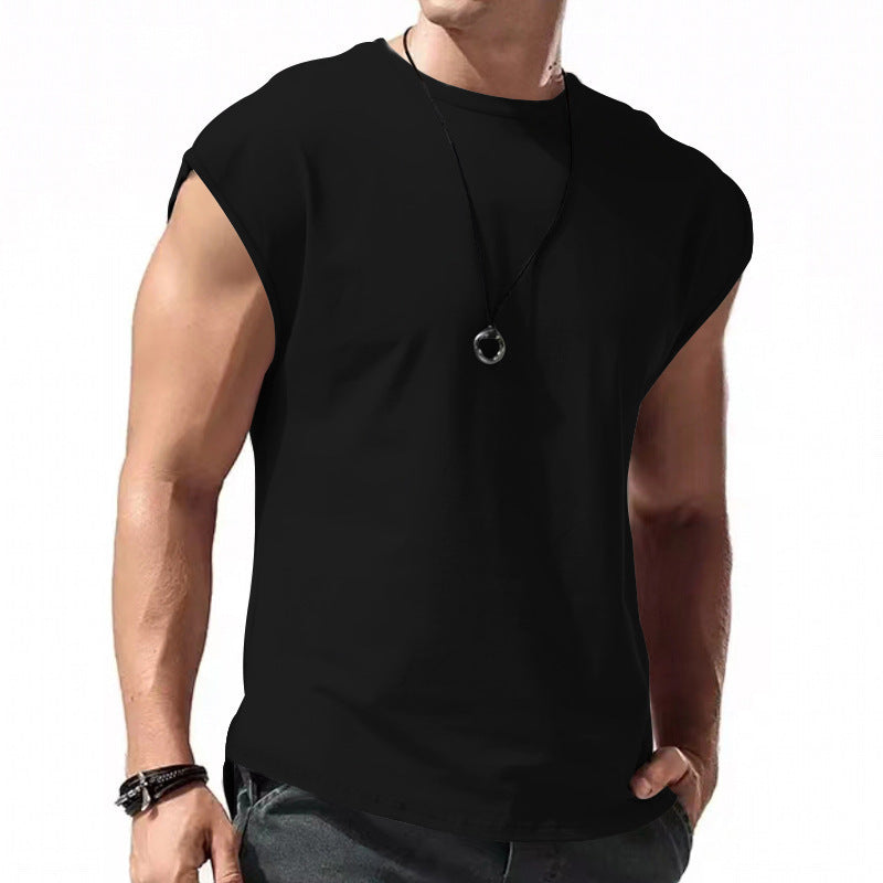 Men's fitted muscle shirt with shoulder pads Lune London