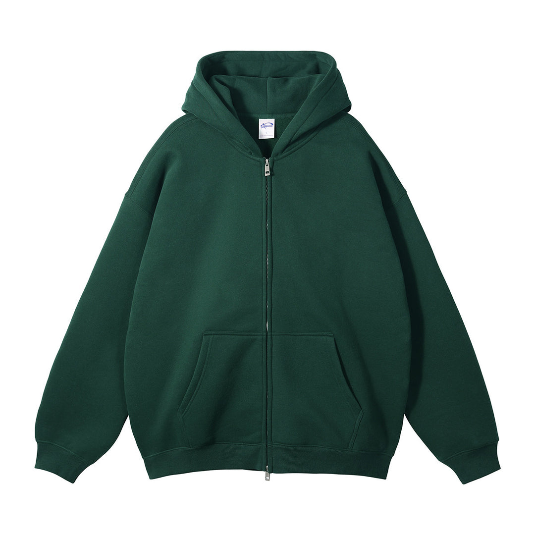Hooded jacket for women with practical zipper Lune London