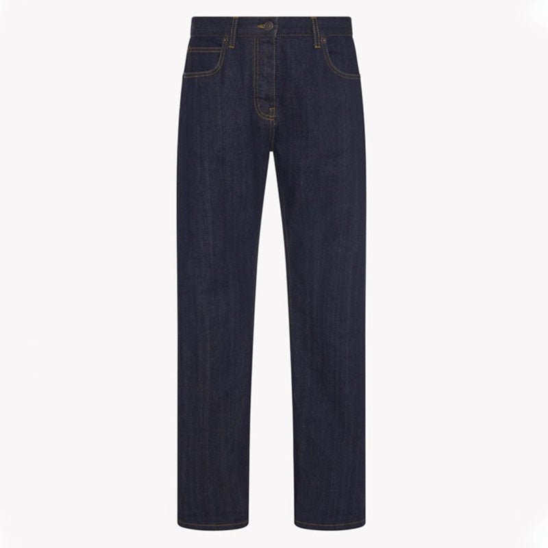 Jeans droit pour femmes avec taille haute Chic & Stil