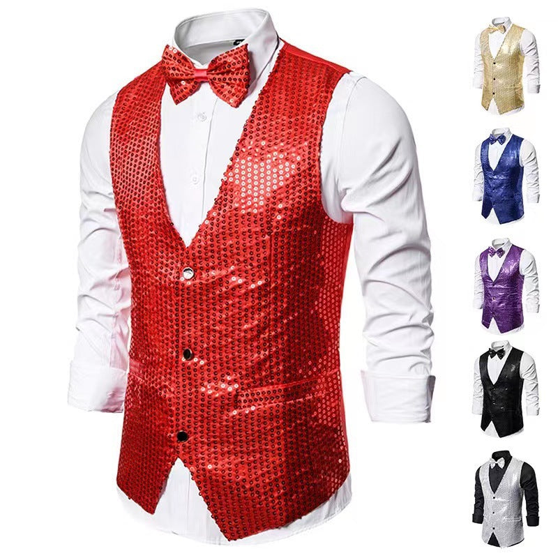 Elegant suit for men with sparkling sequins and a slim fit ideal Lune London