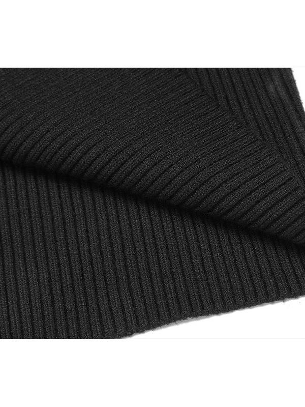 Ladies High-Quality Turtleneck Sweater with Ribbed Structure Lune London
