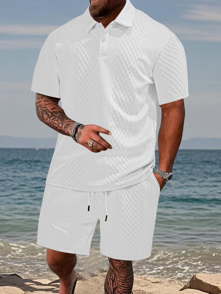 Men's Sport Polo Set and Shorts Lune London