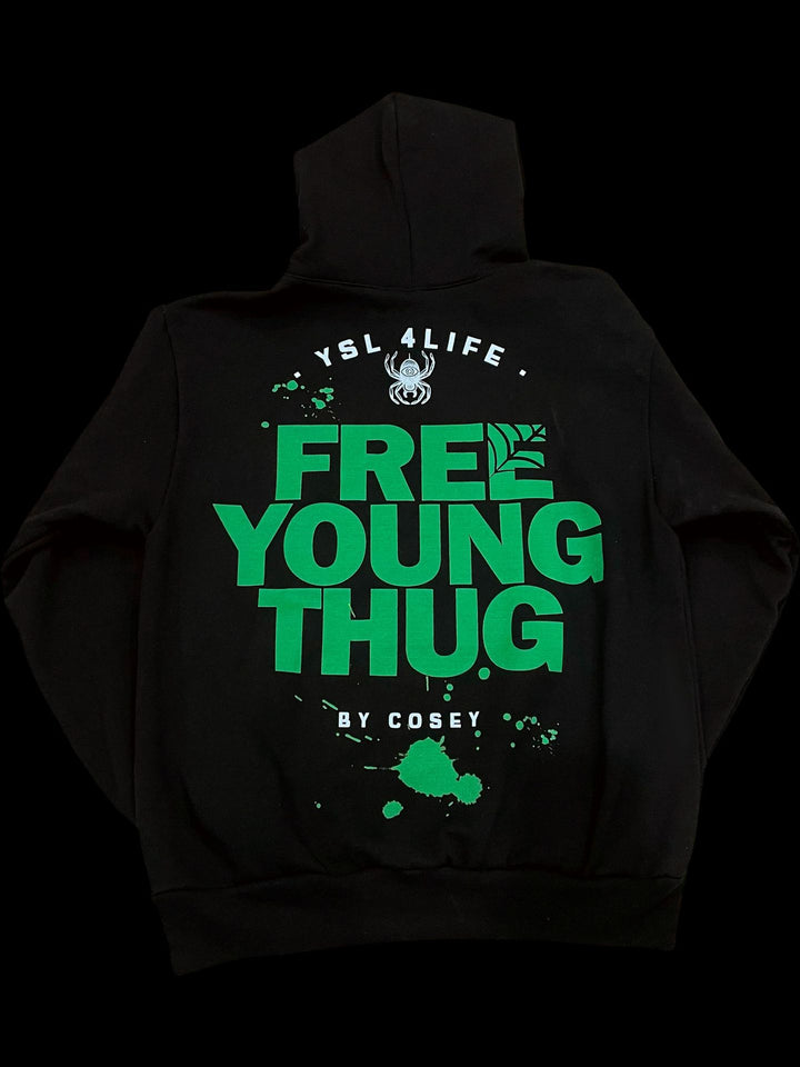 Casual hoodie for women with striking statement print Lune London