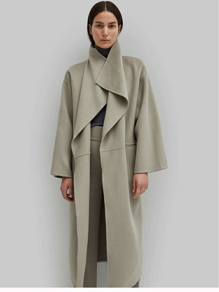 Manteau élégant surdimensionné pour femme avec devant ouvert Chic & Stil