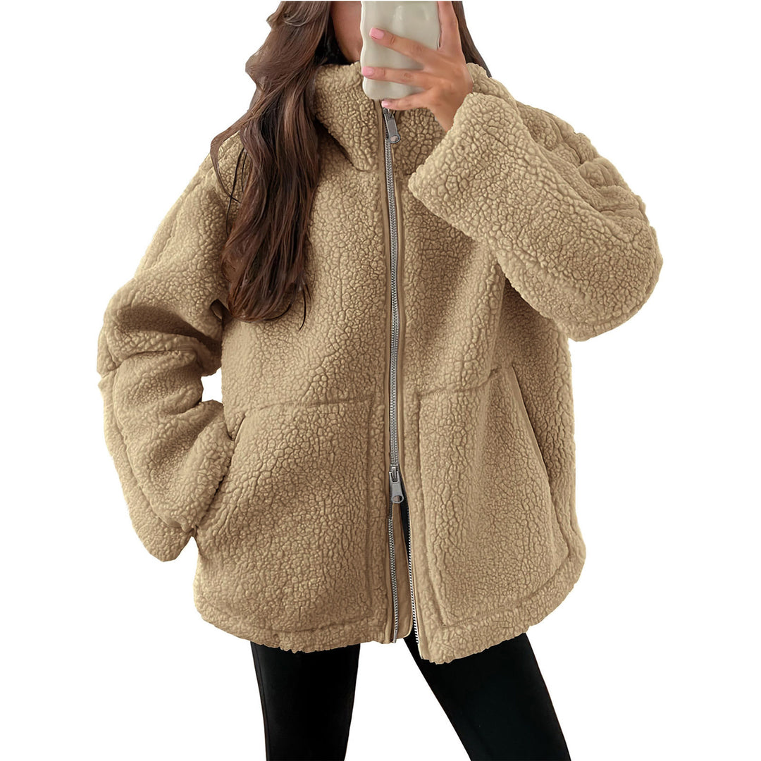 Ladies soft outdoor fleece jacket Lune London