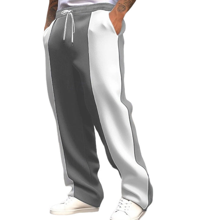 Casual sports pants for men with side stripes Lune London