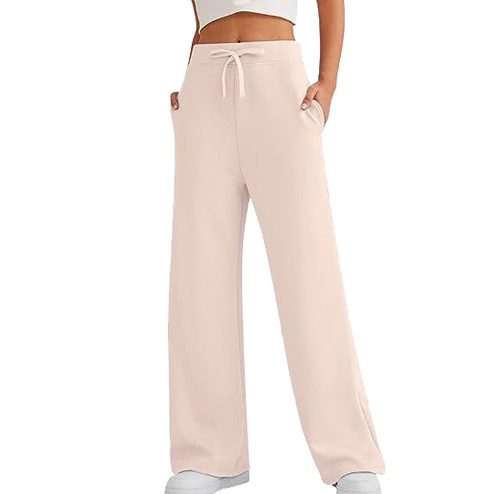 Ladies Comfortable and Trendy Leisure Pants with Wide Cut Lune London