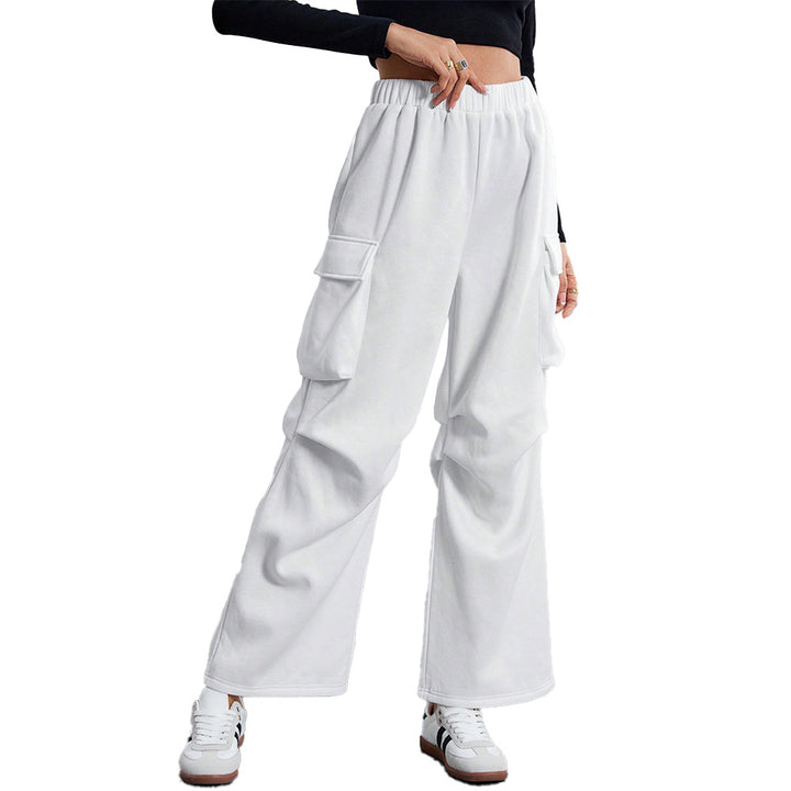 Pantalons cargo pour femmes avec coupe ample et poches pratiques Chic & Stil