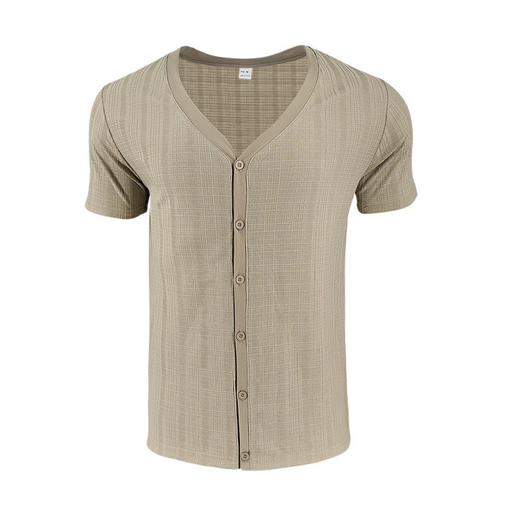 Short sleeve shirt for men with structured design Lune London