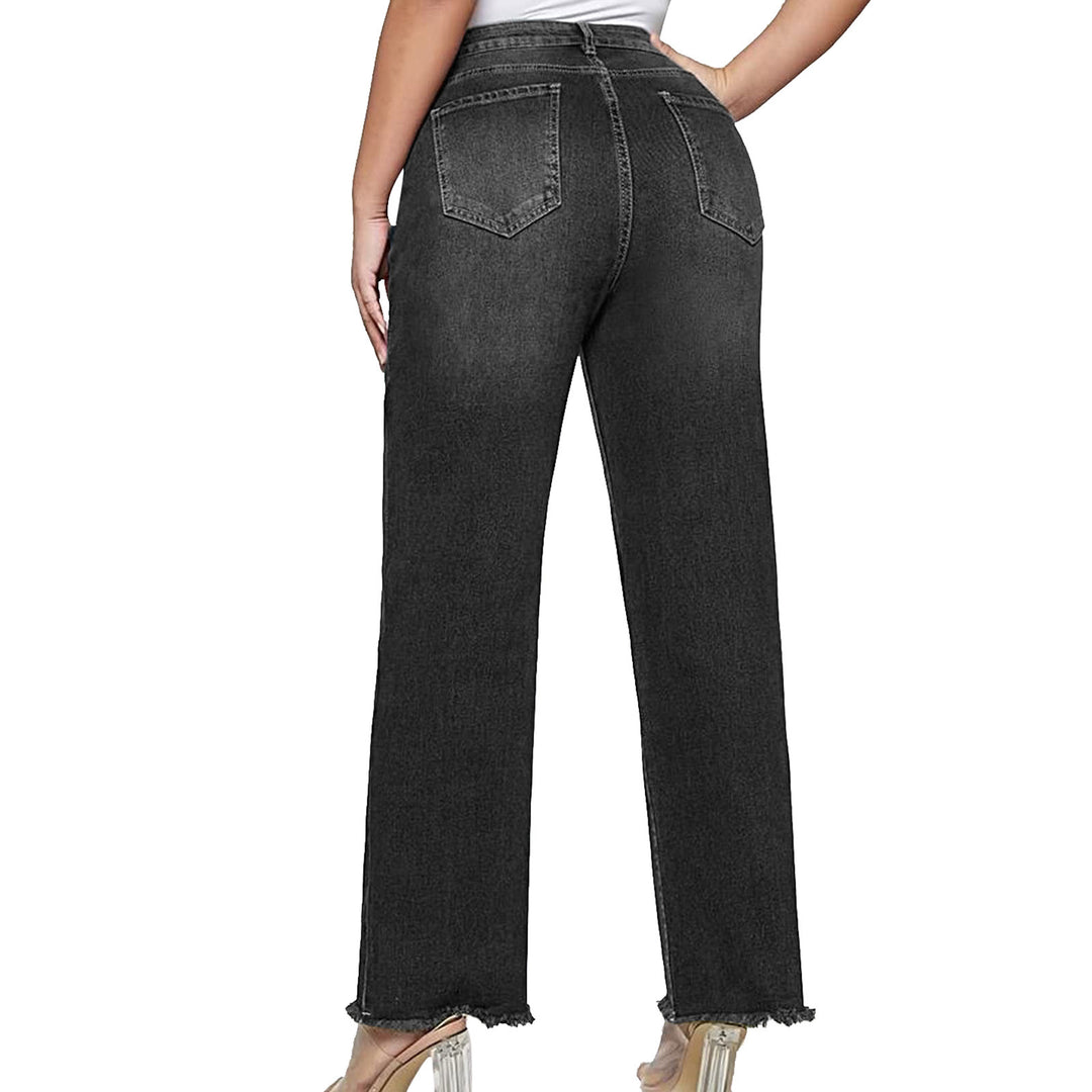 Women Wide Leg Denim Pants Lune London