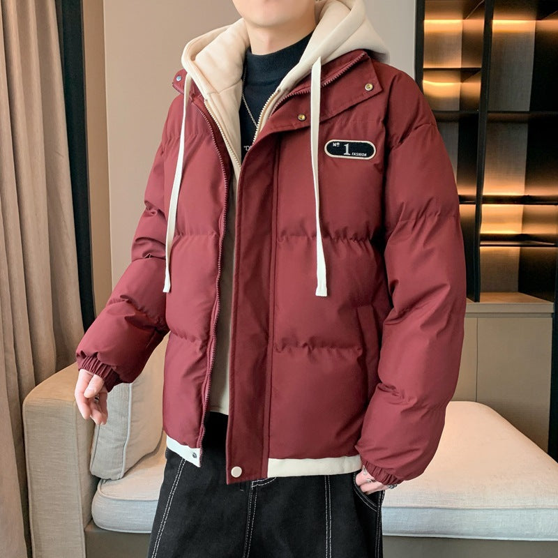 Warm padded jacket for women with removable hood and wind protection Lune London