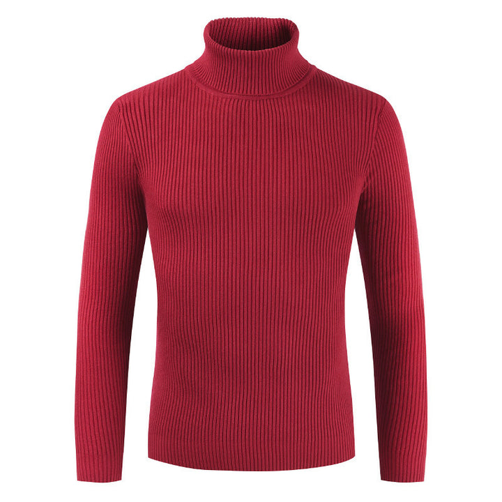 Lune London crochet knit turtleneck sweater for ladies