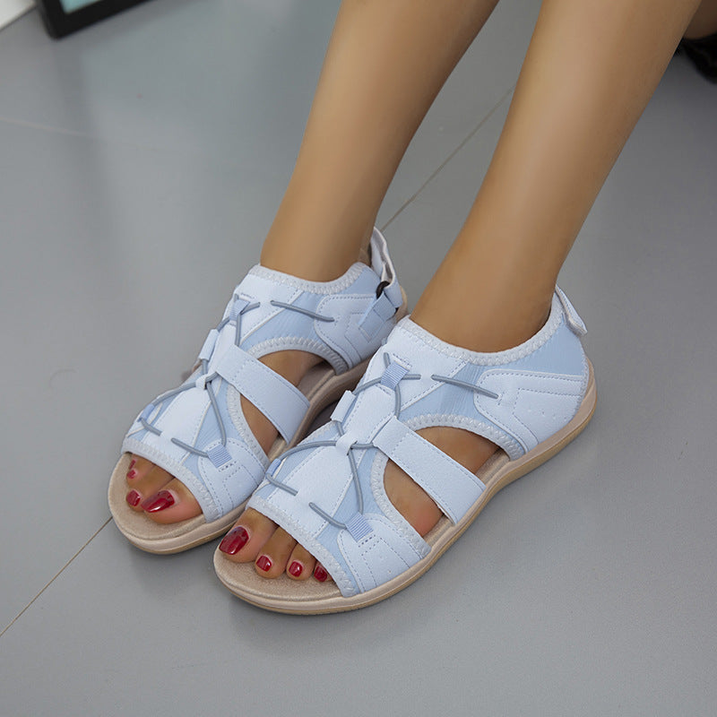 Comfort fit sporty sandals for women Lune London
