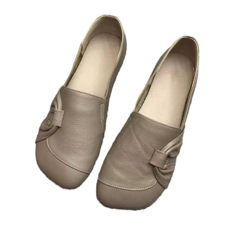 Women Soft Leather Moccasins Ballet Shoes Lune London