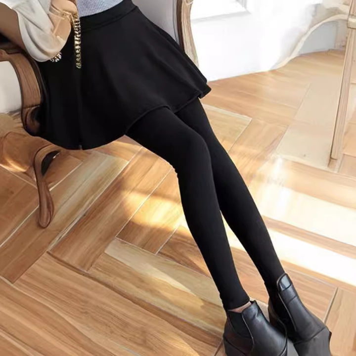 High-waisted fitted leggings for women Lune London