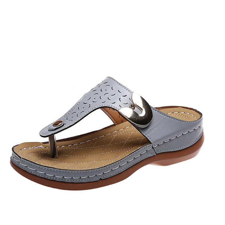 Comfortable strap sandals for women with stylish strap design Lune London