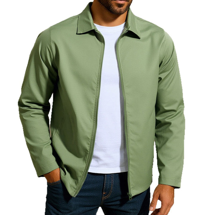 Casual men's jacket with innovative wind protection technology Lune London